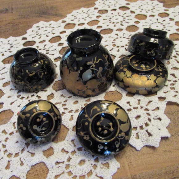 Vintage Japanese Hina Doll miniature Tea Set - Picture 5 of 6